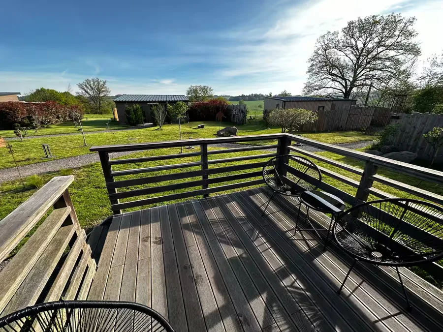 Le Cottage 3 personnes et son espace extérieur