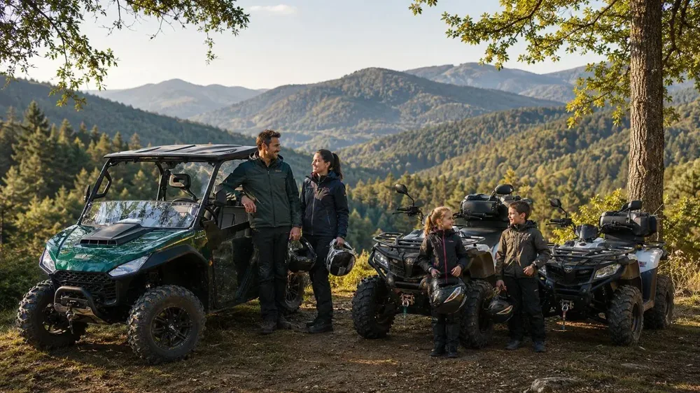 Sortie en quad et SSV avec Vert Horizon dans les Vosges
